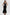 Damen Elegantes Maxikleid mit floralem Relief und asymmetrischem Saum WW