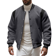 Herren sportliche Collegejacke WW