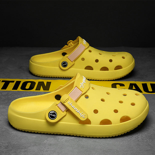 Damen Atmungsaktive Clogs mit innovativem Design und rutschfester Sohle WW