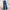 Damen weite High-Waist Denim-Hose mit elastischem Bund WW