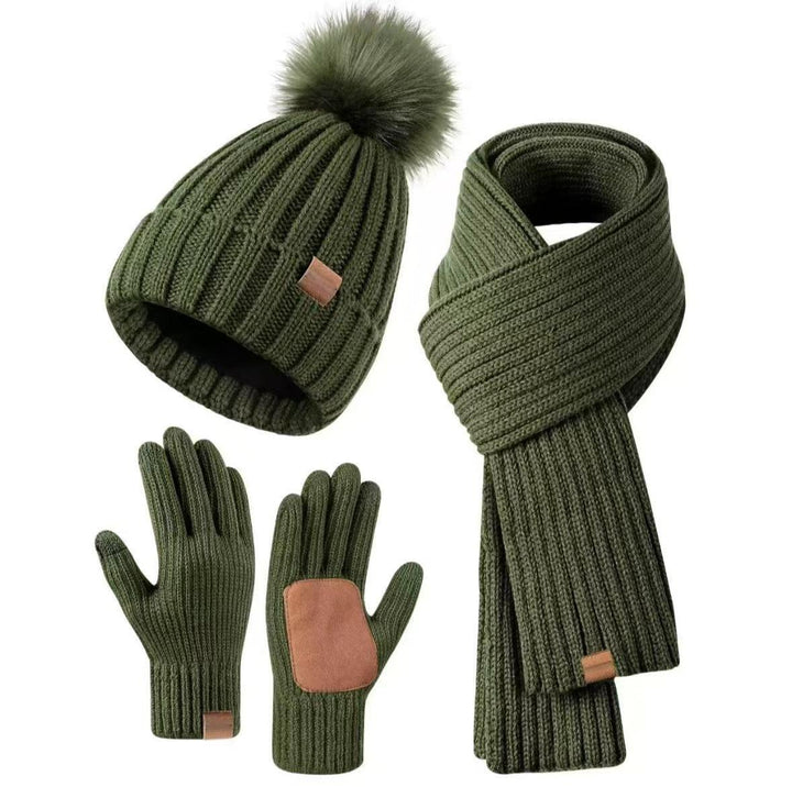 W&W Mode | Lässiger Winter Stilvolles 3-teiliges Set für Frauen