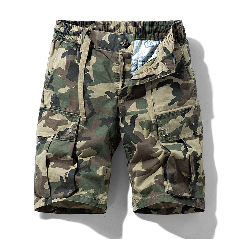 W&W Mode | Kurze Hose Cargo Shorts mit Seitentaschen