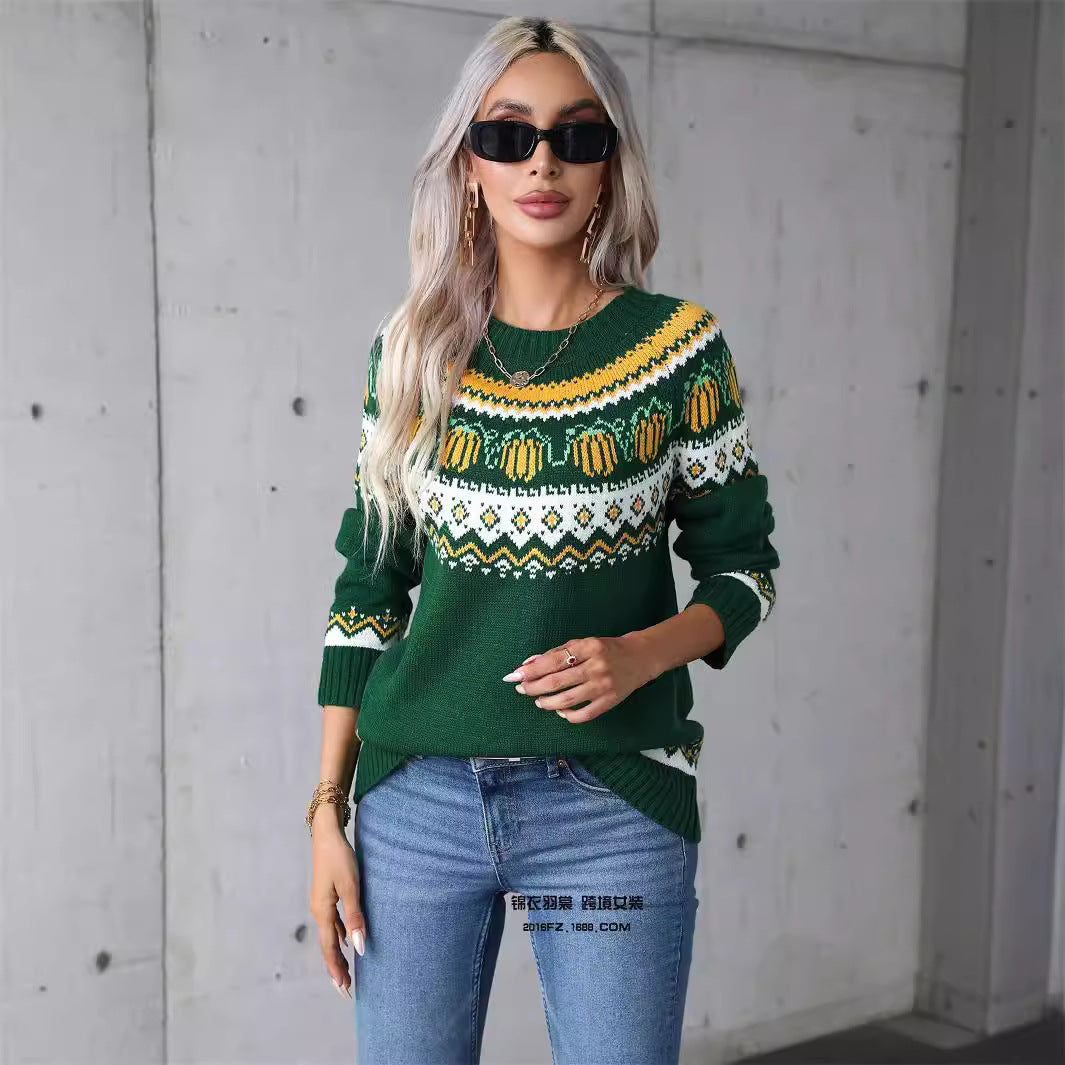 Warme ethnische Pullover für Frauen