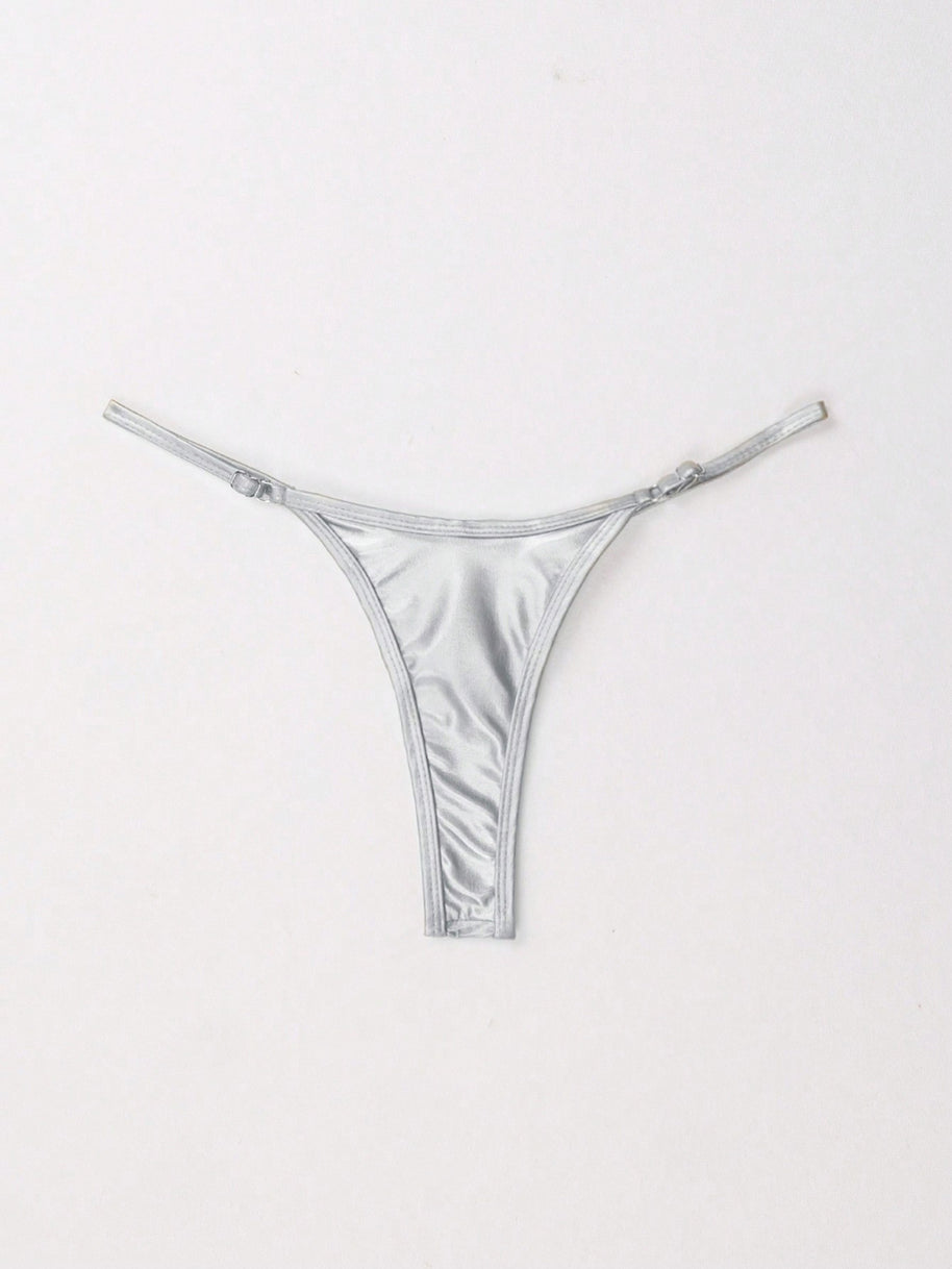 Damen Minimalistischer Spitzenstring W&W