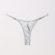 Damen Minimalistischer Spitzenstring W&W