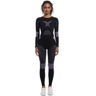 Damen Athletisches Kompressions-Set mit atmungsaktivem Elastic-Werkstoff WW