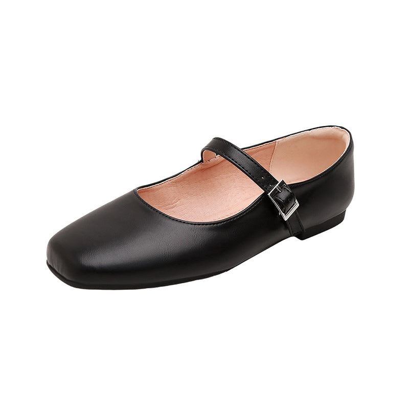 Damen Ballerinas mit modischem Riemchen und klassischem Design WW