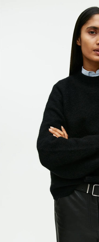 Damen lässiger Pullover mit V-Ausschnitt und luftiger Passform WW