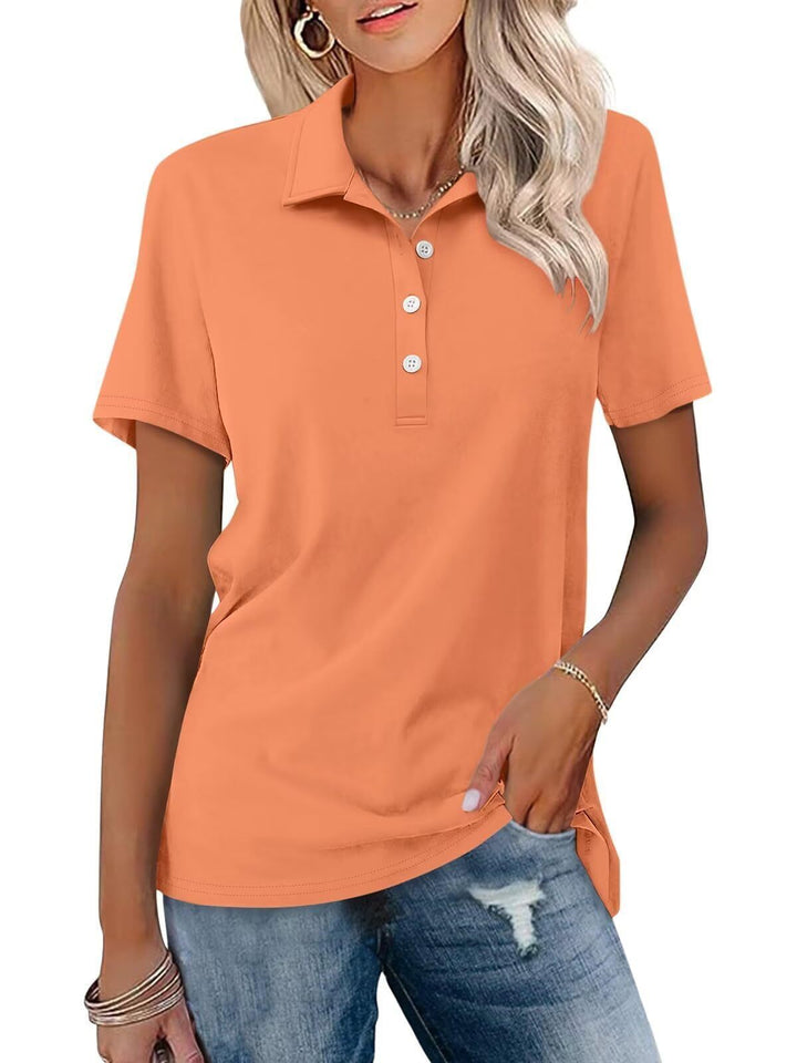 W&W Mode | Leichtgewichtiges Poloshirt Für Damen
