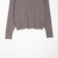 Damen Pullover mit V-Ausschnitt und feinem Strick WW