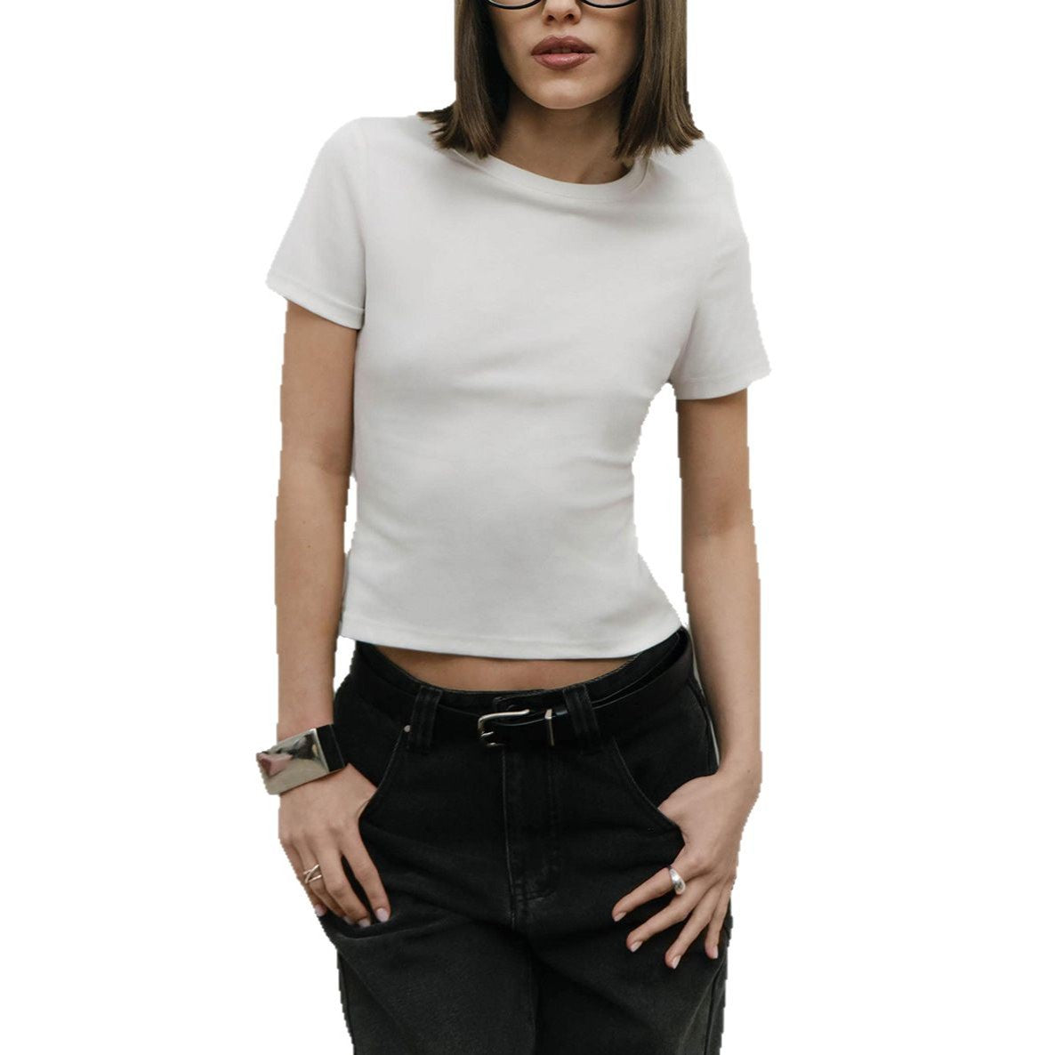 Damen Basic T-Shirt WW