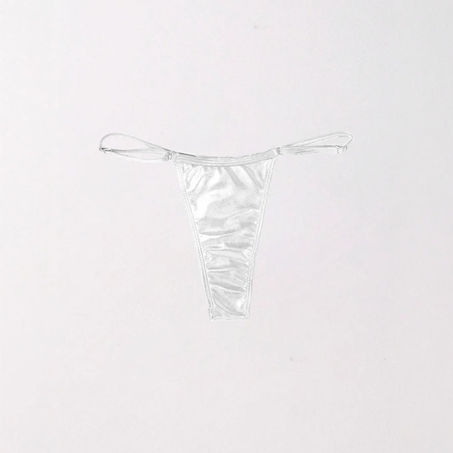 Damen Minimalistischer Spitzenstring W&W