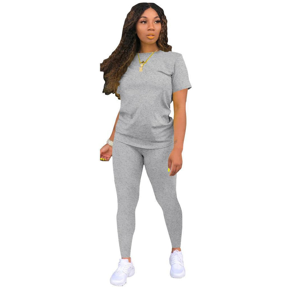 Damen Sportset mit T-Shirt und Leggings WW