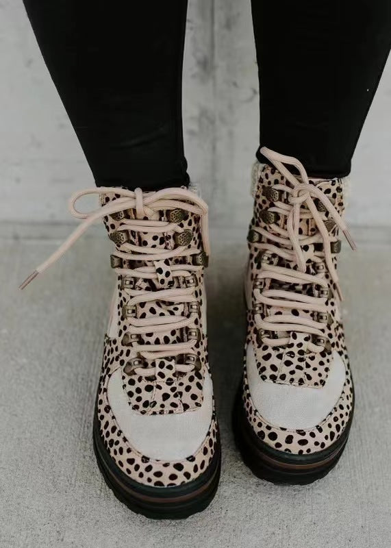 Damen Stiefel in Khaki für Stadt und Outdoor