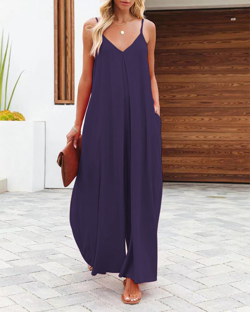 Damen luftiges Maxikleid