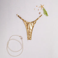 Damen Minimalistischer Spitzenstring W&W