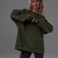 Damen bequemer und modischer Sweatpullover WW