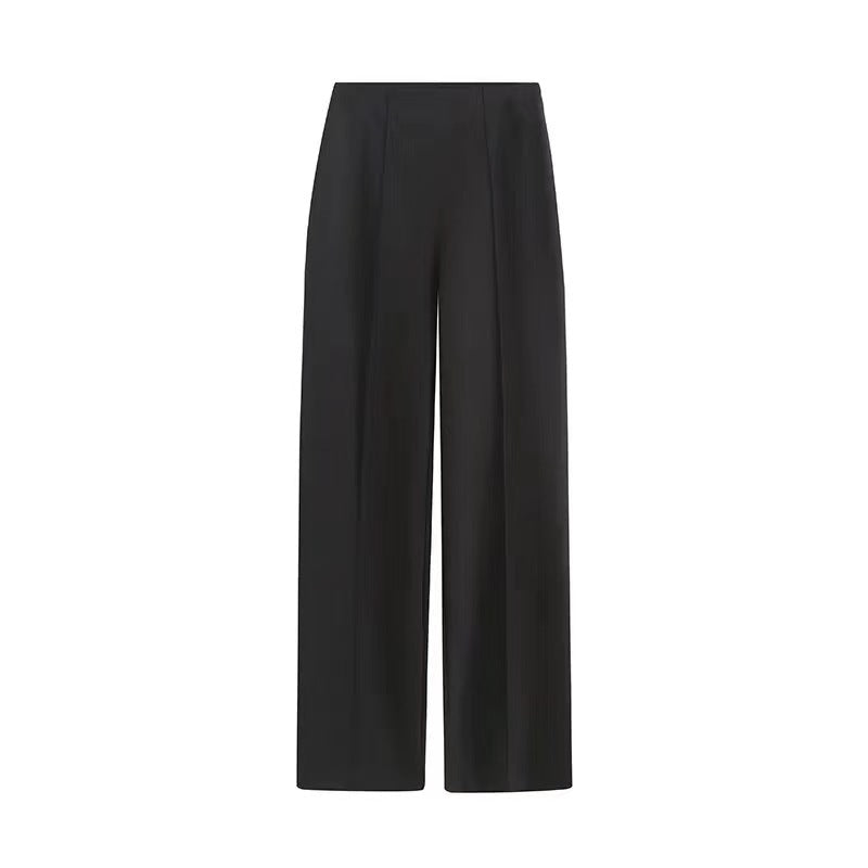 Damen Weit geschnittene Bundfaltenhose mit elegantem Schnitt WW