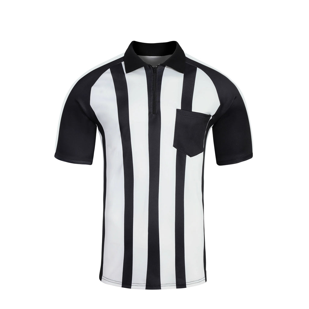 Herren sportliches Polo-Shirt mit Reißverschluss und Brusttasche WW