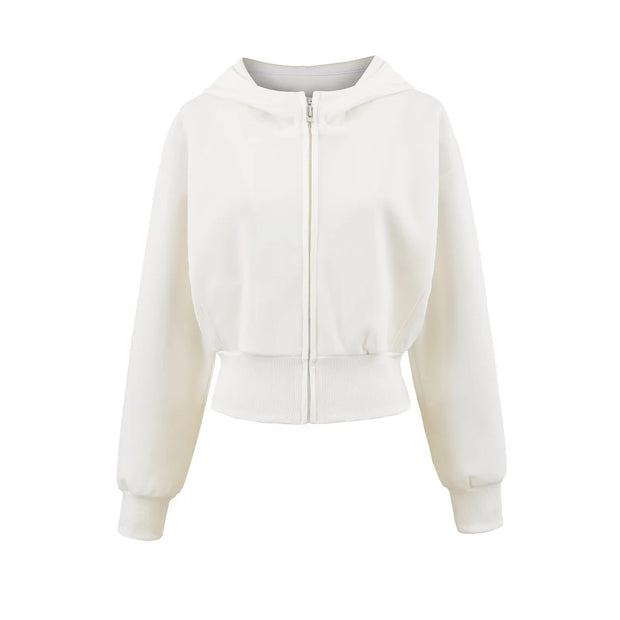Damen Sportliche Kapuzenjacke mit lässigem Schnitt und praktischen Reißverschlusstaschen WW