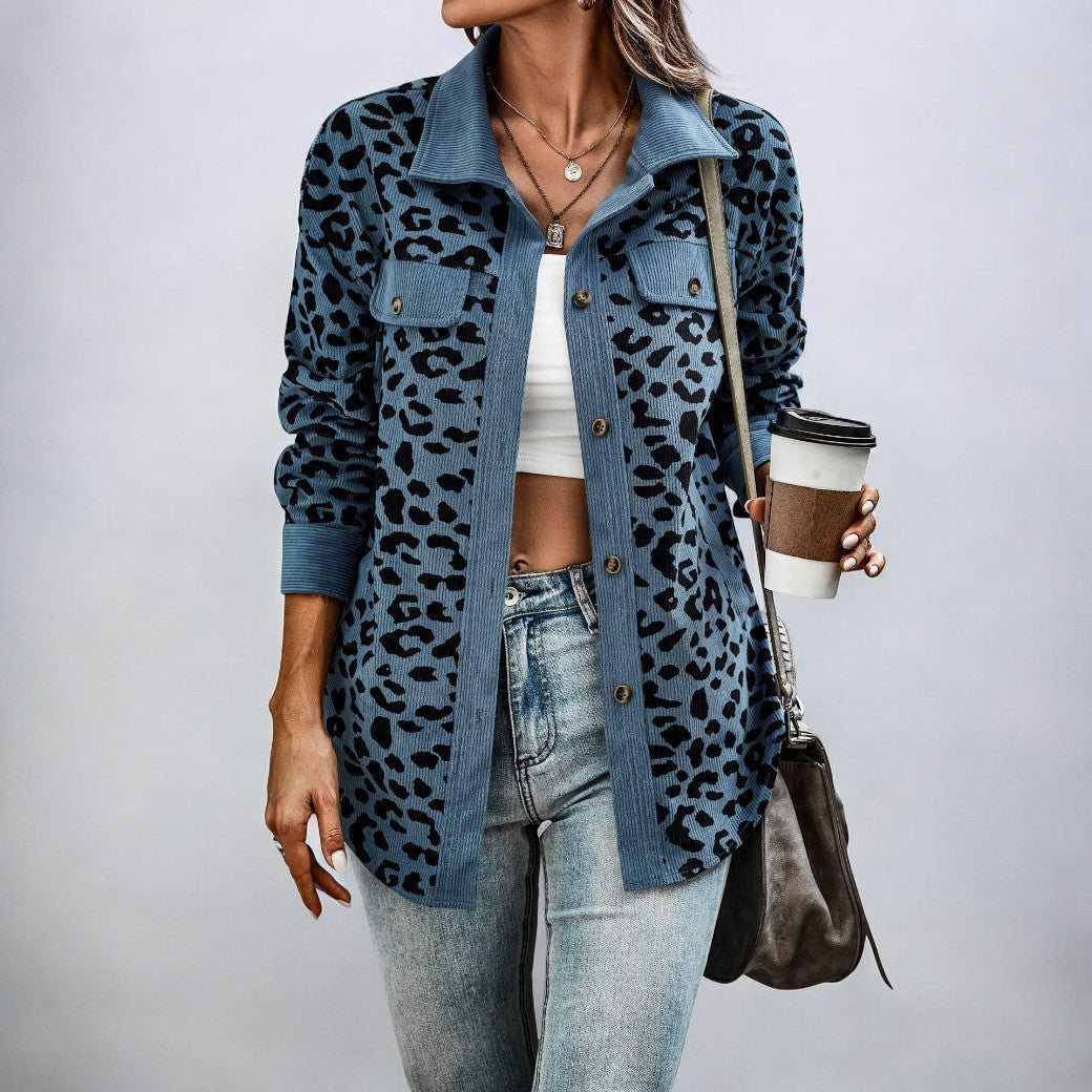 W&W Mode | Stilvolle Leopardenjacke