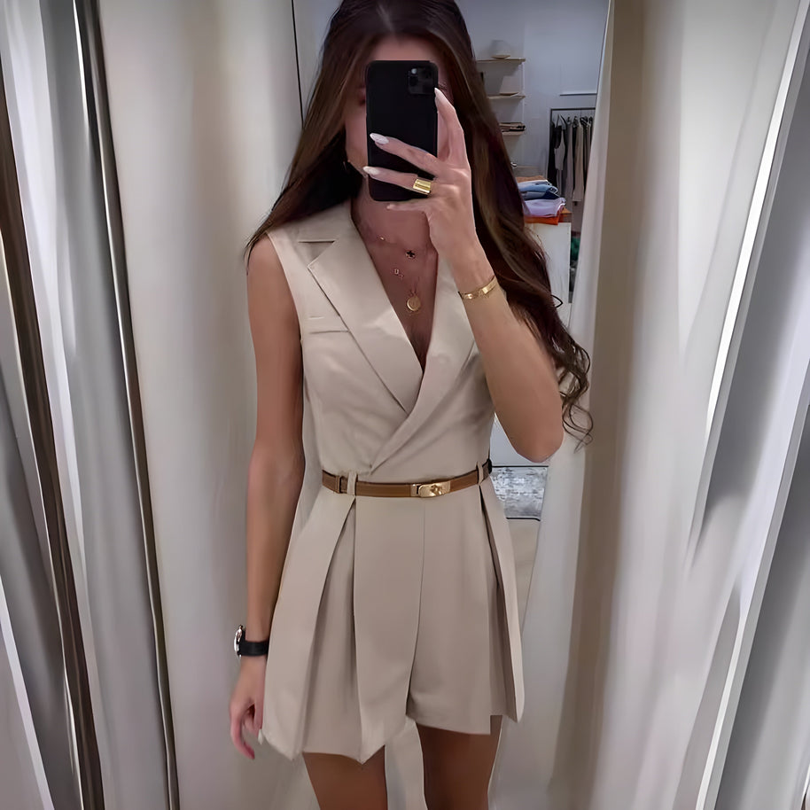 WW | Stilvollesärmelloses Jumpsuit