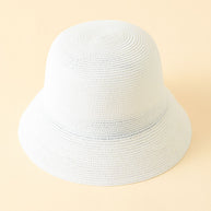 Damen Strohhut im eleganten Design mit breiter Krempe WW