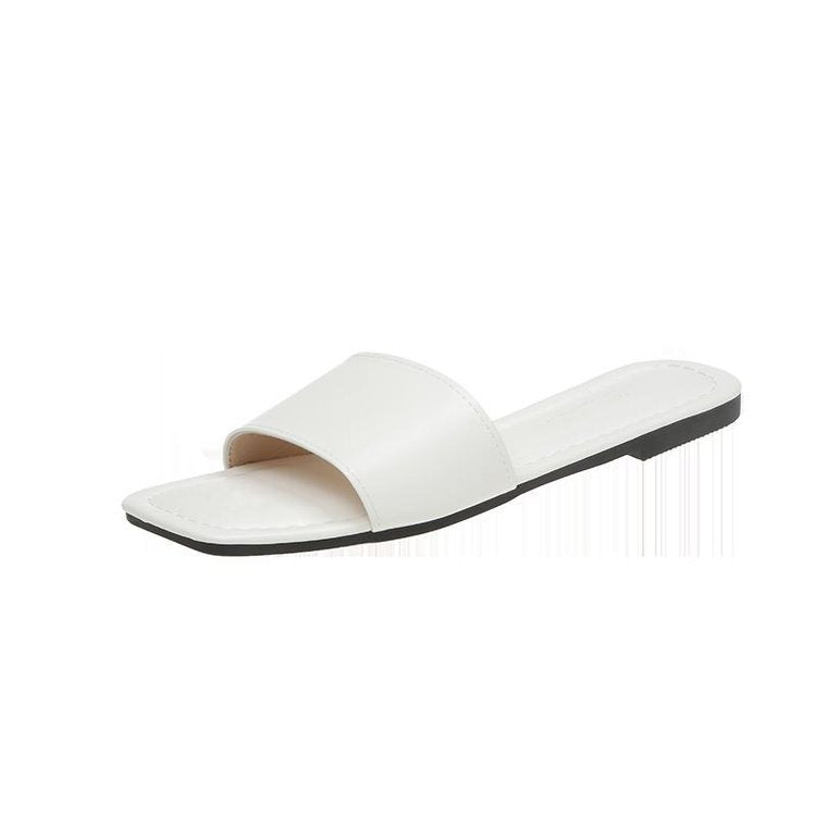 Damen Offene Zehentrenner-Pantoletten mit elegantem Design W&W Mode