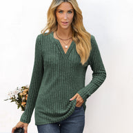 Damen gestreifter Pullover im lässigen Schnitt von WW