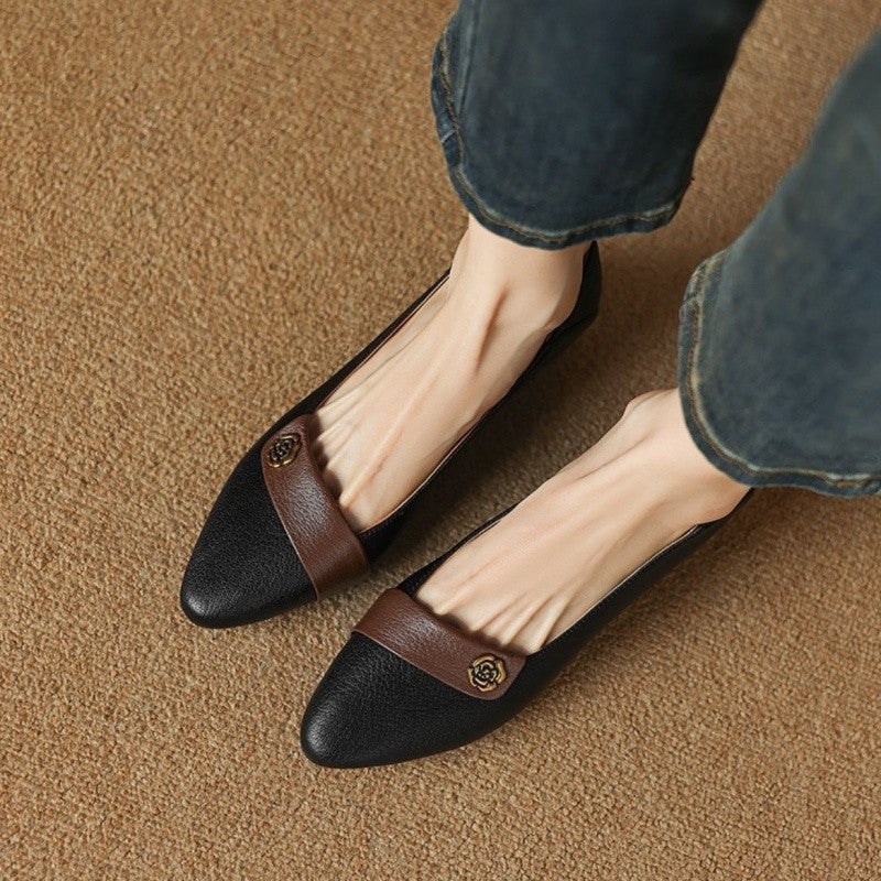 Damen Pumps mit elegantem Design und rutschfestem Blockabsatz WW