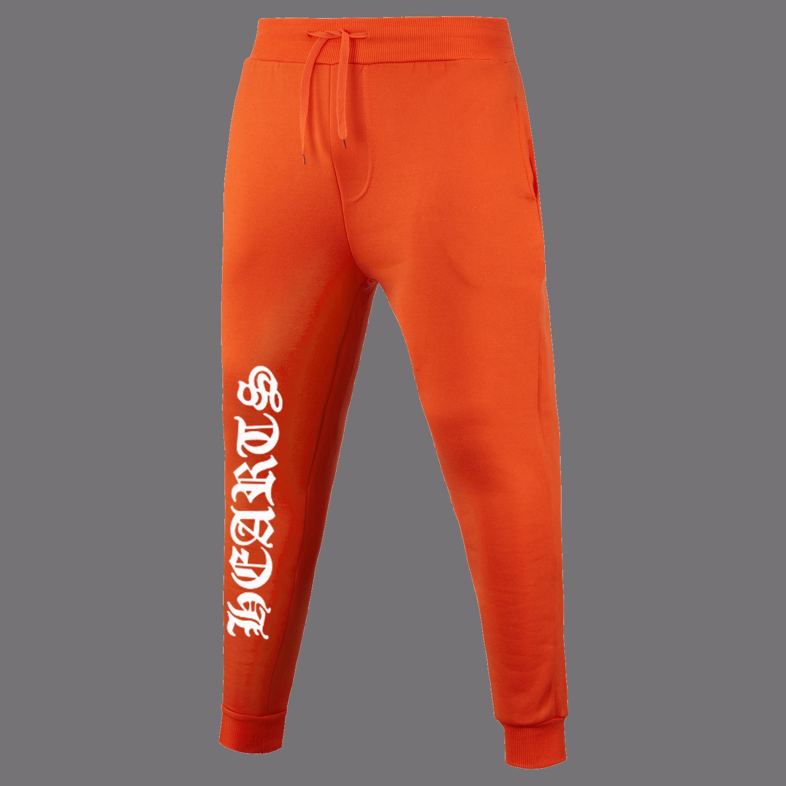 Damen bequeme Sweatpants mit seitlichem Schriftzug WW