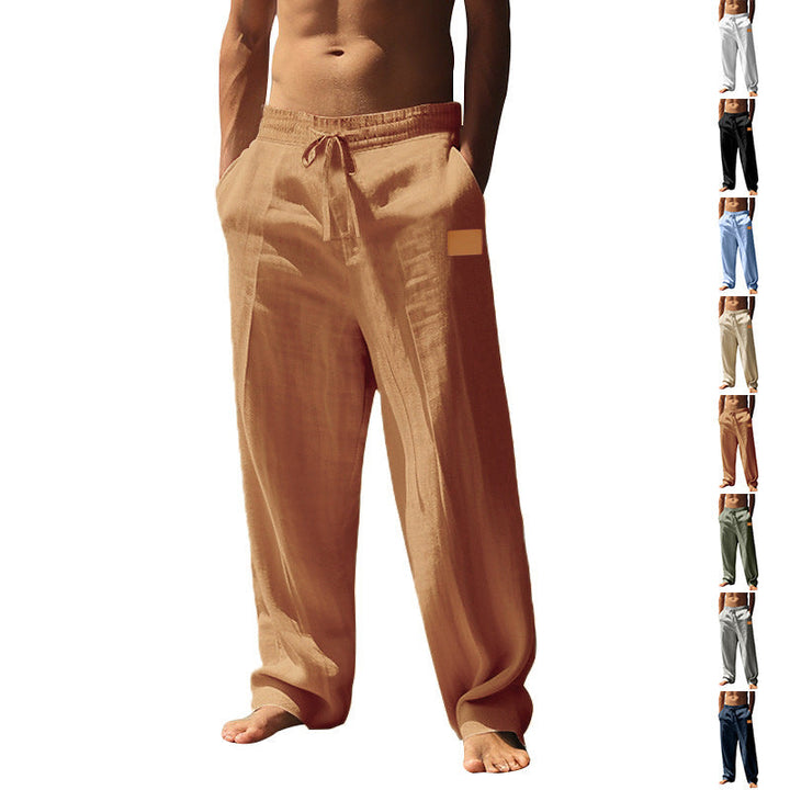 Herren strandtaugliche Leinenhose W&W Mode