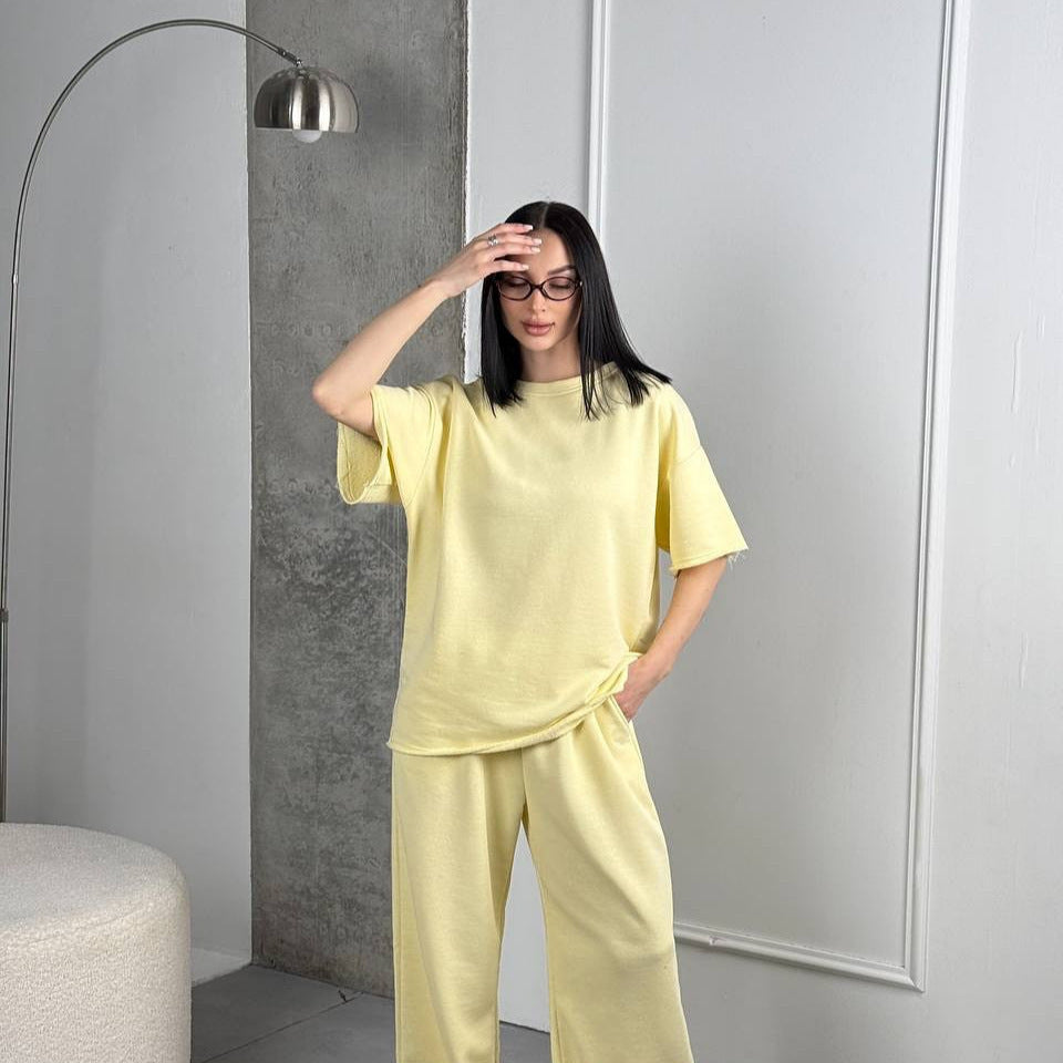 Damen Bequemes Lounge-Set aus hochwertigem, atmungsaktivem Material WW