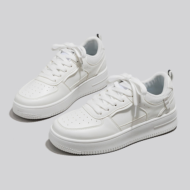 Damen Sneaker im minimalistischen Design mit atmungsaktiver Mesh-Oberfläche und gepolsterter Sohle WW