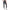Damen Athletische Stretch-Leggings mit hoher Taille und seitlichen Taschen WW
