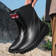 Herren Gummistiefel mit rutschfester Sohle WW