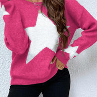 WW Big Stars Pullover Rundhals Sweatshirt