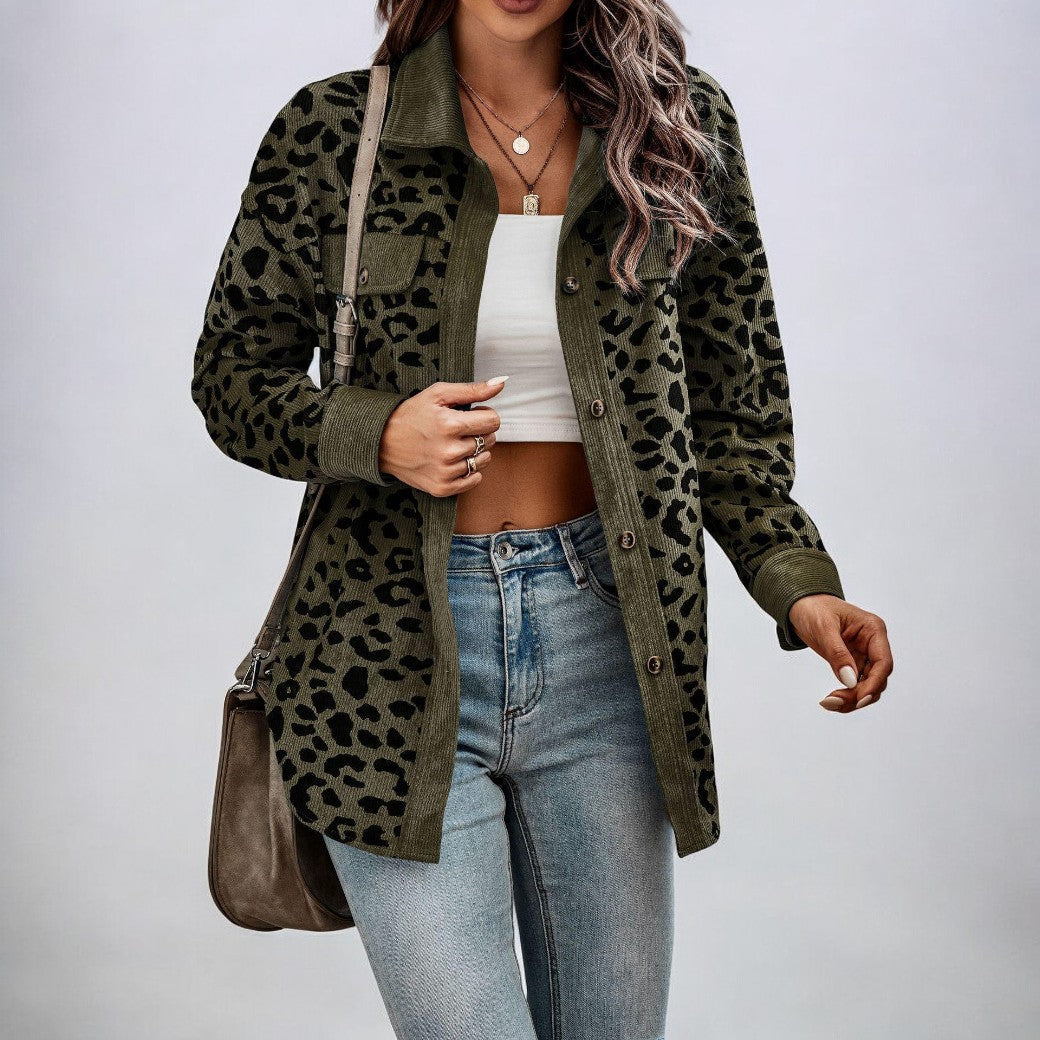 W&W Mode | Stilvolle Leopardenjacke