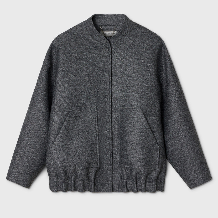 Damen sportliche Oversize-Jacke mit eleganten Knopfdetails und lässigem Schnitt WW