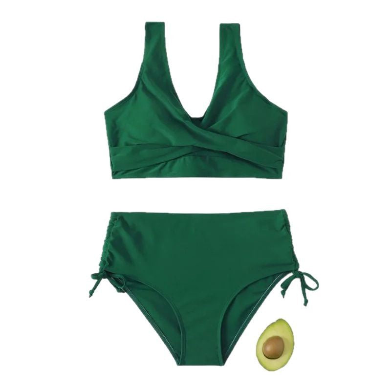 Damen Bikini-Set mit figurformendem und knotenfreiem Oberteil WW
