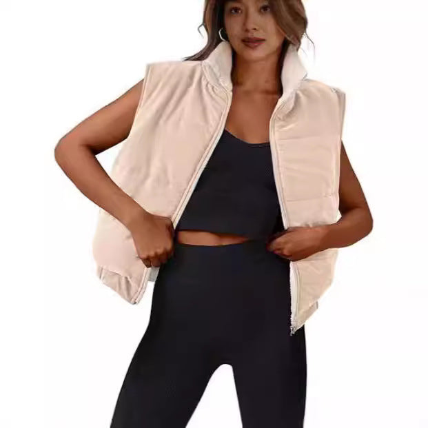 Damen Stepp-Weste mit weichem Innenteil WW