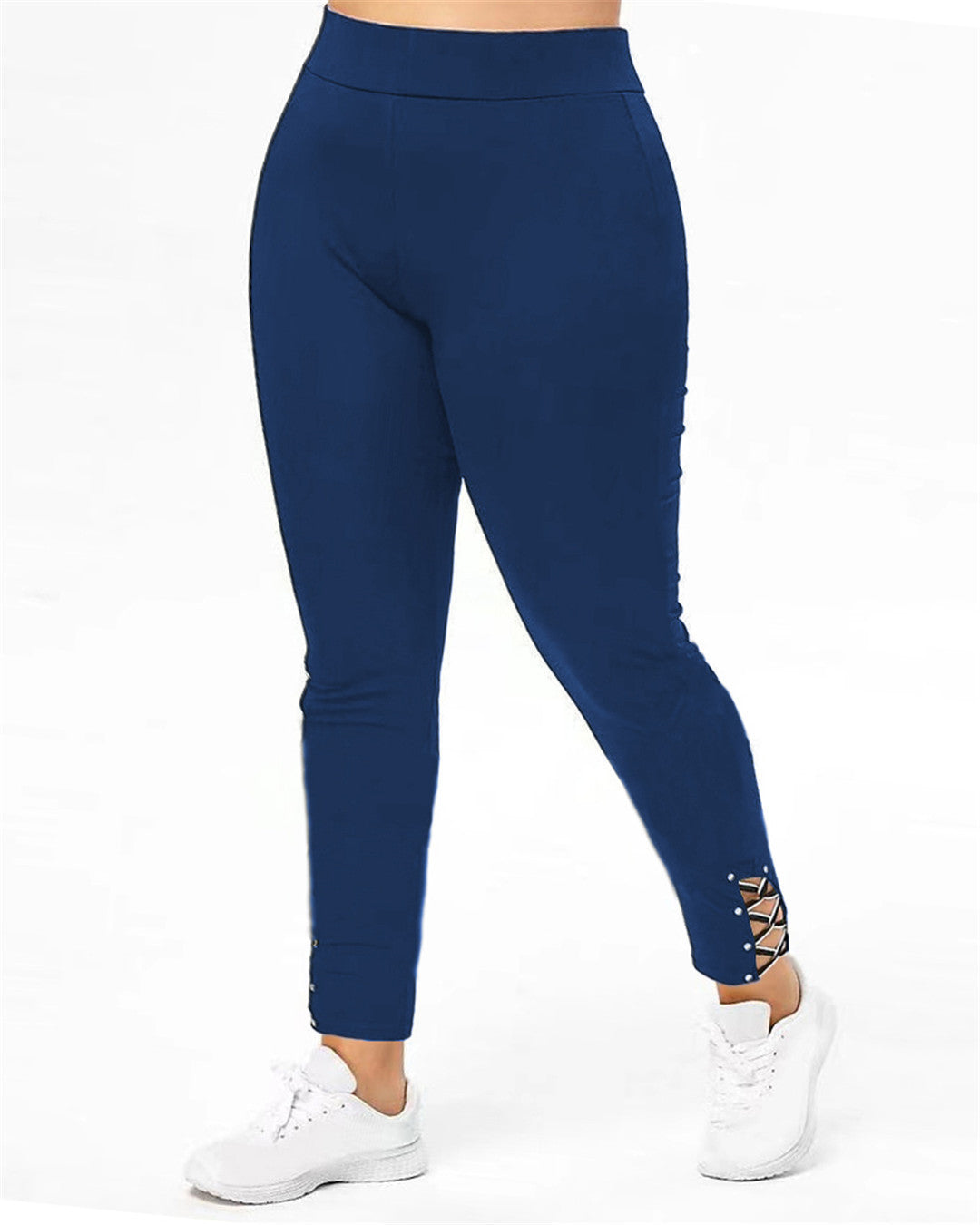 Damen Sportleggings mit eleganten Schnürdetails WW