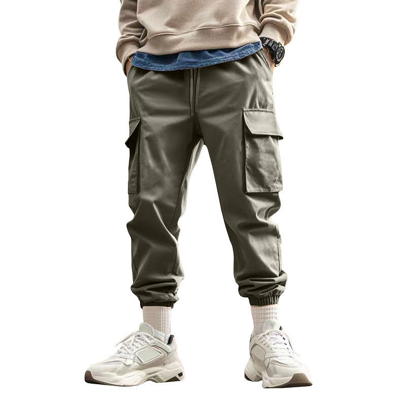Herren Cargo-Hose mit elastischem Bund und mehreren praktischen Taschen WW