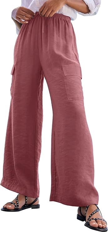 Damen Cargo-Hose aus leichtem Jersey WW