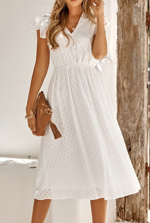 Damen Midi-Kleid W&W