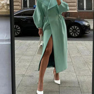 WW | Mantel - Doppelbreasted - Übergröße Ärmel - Maßgeschneiderte Passform - Elegant & Chic