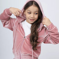 Damen Sportliches Fleece-Trainingsjacken-Set WW