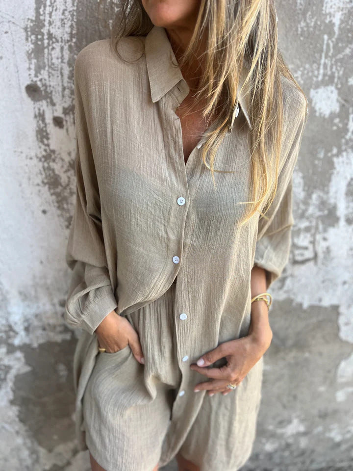 Damen luftige Sommerbluse