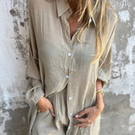 Damen luftige Sommerbluse