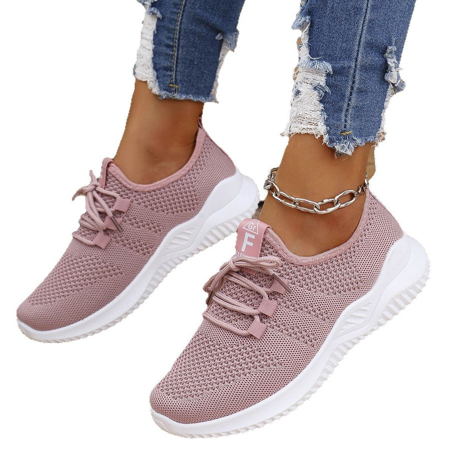 Damen atmungsaktive Sneaker in modischem Design WW